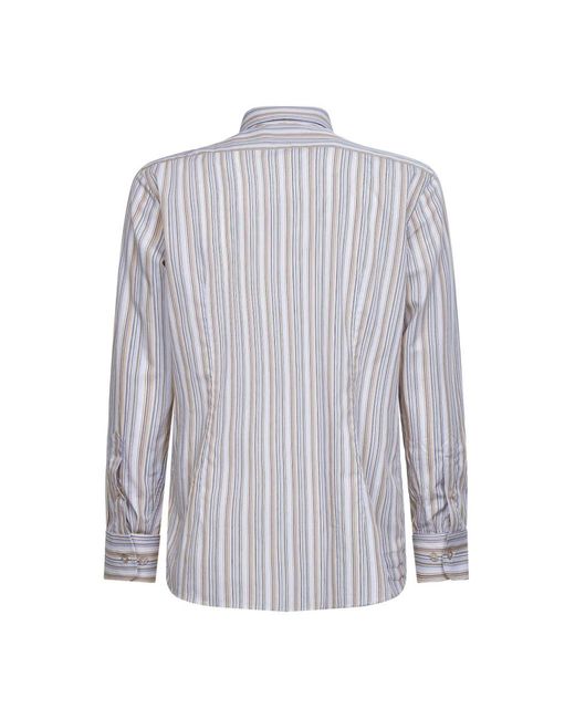 Etro Blue Casual Shirts for men