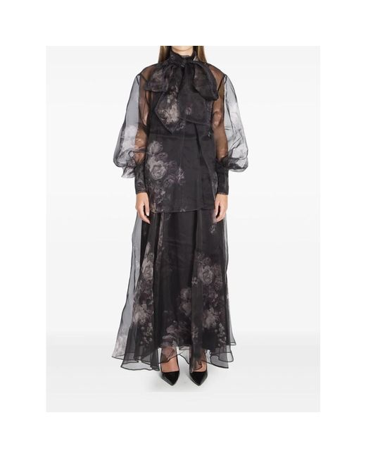 Maxi Skirts di Zimmermann in Black