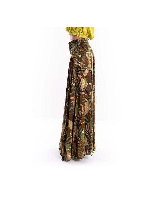 Brand Unique Maxi Rok in het Multicolor