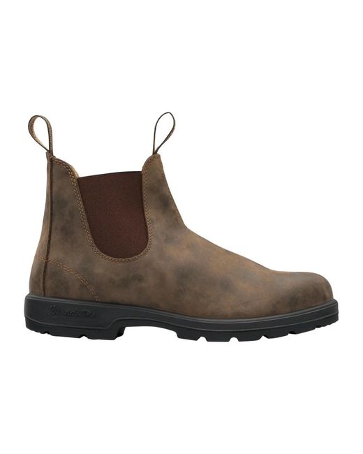 Blundstone Brown Rustic Classic Chelsea Boots