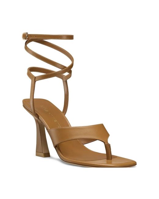 Stuart Weitzman Metallic High Heel Sandals