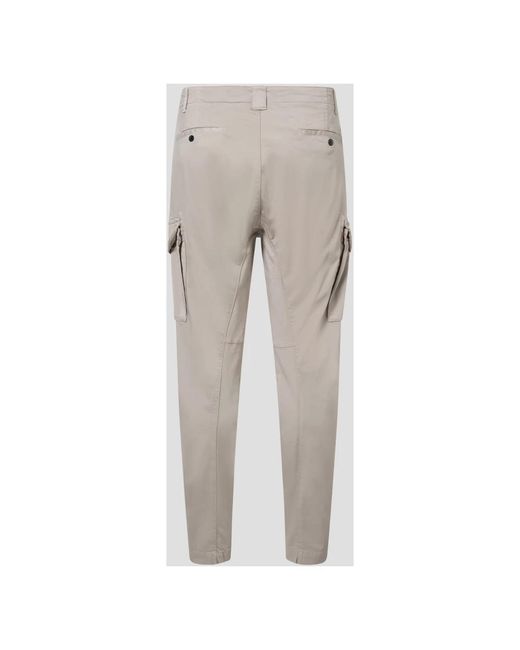 C P Company Slim-fit trousers in Gray für Herren