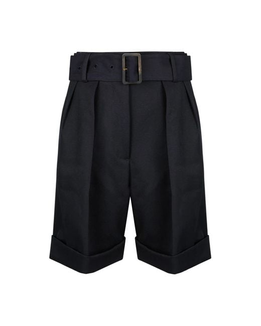 Golden Goose Deluxe Brand Black Long Shorts