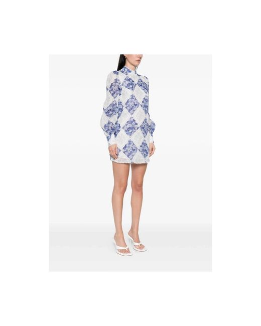 Twinset Blue Short Dresses