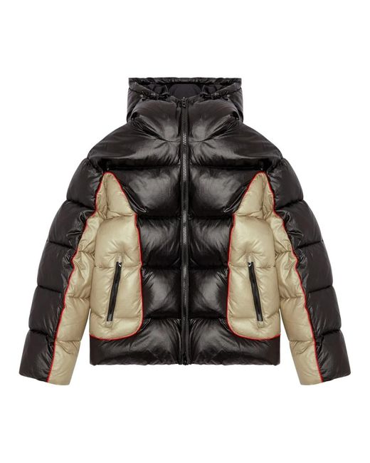 DIESEL Black Winter Jackets for men