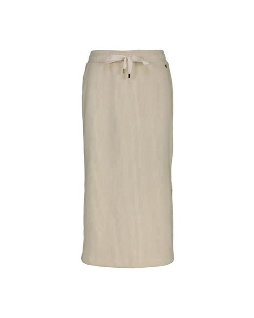 Midi Skirts di Amélie & Amélie in Natural
