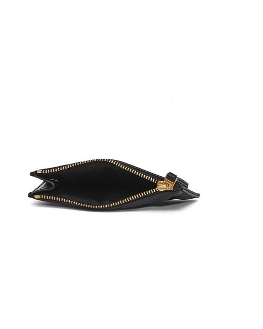 Tory Burch Black Card Case Kira Diamond