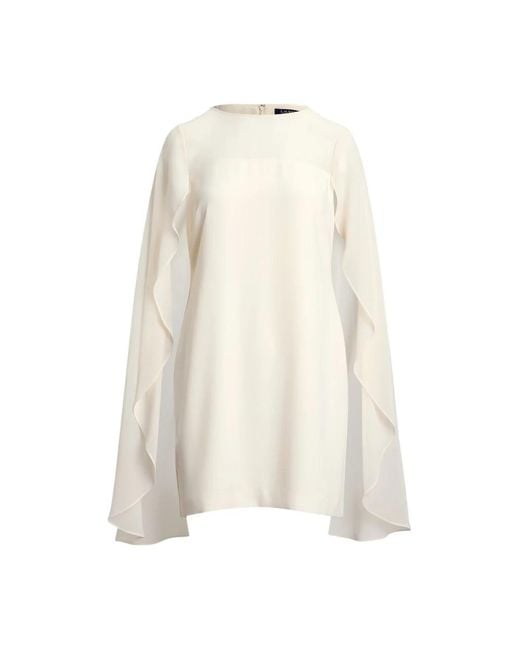 Ralph Lauren Short Dresses in het White