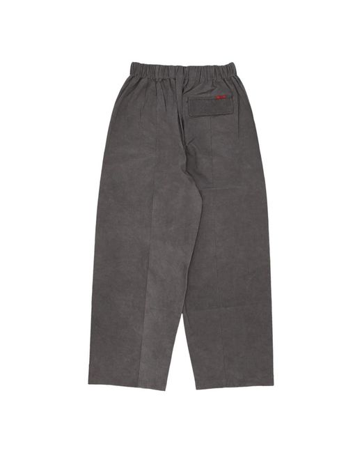 Acupuncture Gray Wide Trousers for men