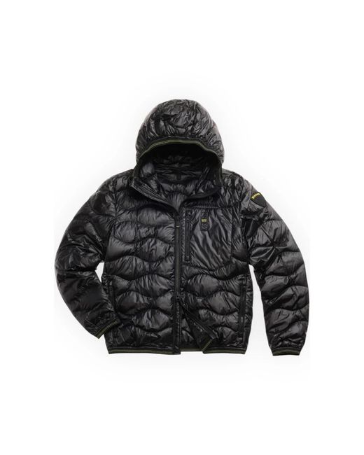 Blauer Wave Gewatteerde Jas in het Black voor heren