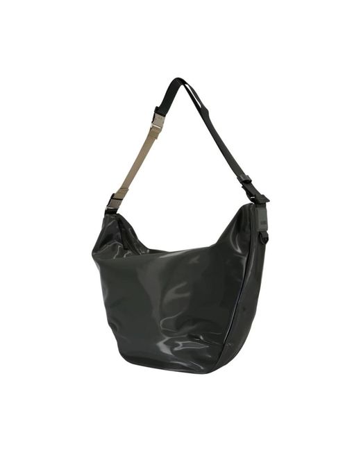 Rains Black Shoulder Bags