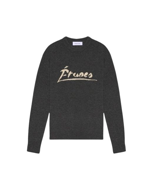 Round-Neck Knitwear Etudes Studio pour homme en coloris Gray