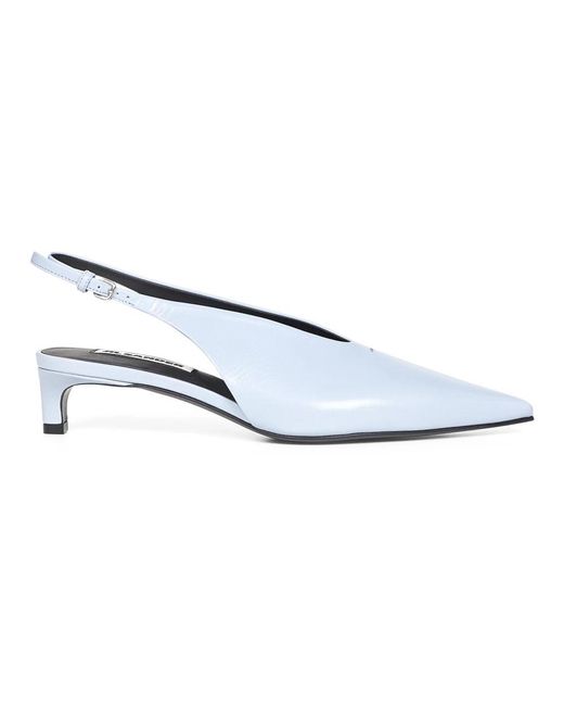Jil Sander White Pumps