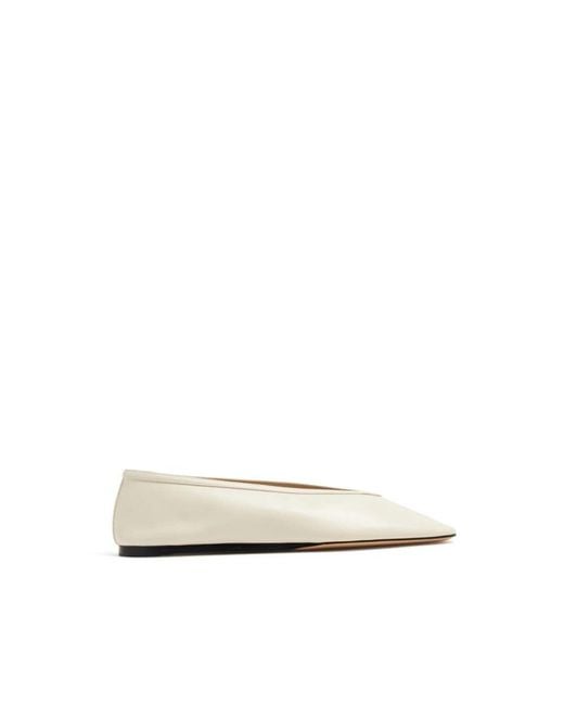 Le Monde Beryl Natural Ballerina Shoes