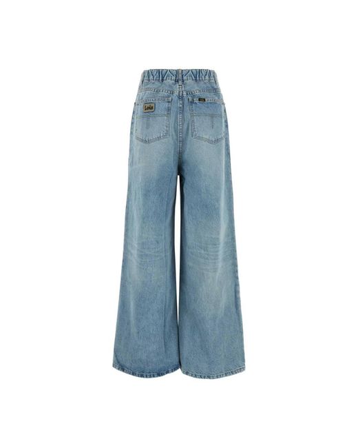 Lois Blue Wide Jeans