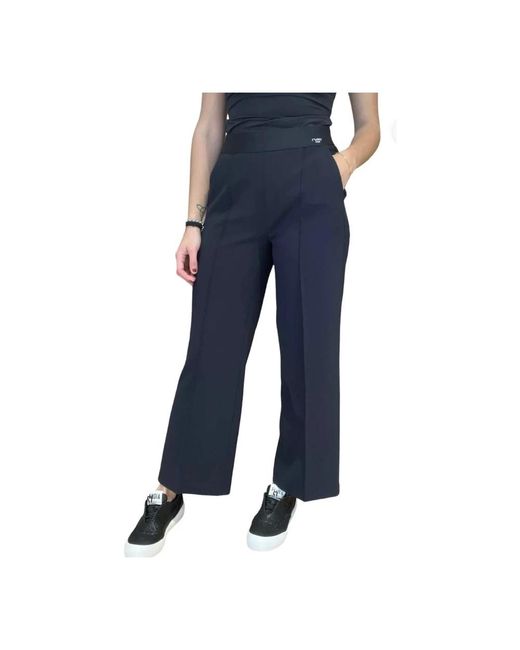 Cambio Blue Wide Trousers