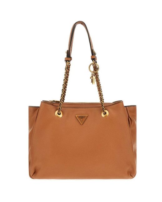 Handbags Guess de color Brown