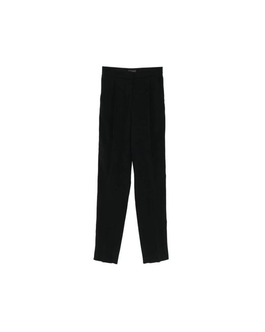 Emporio Armani Black Straight Trousers