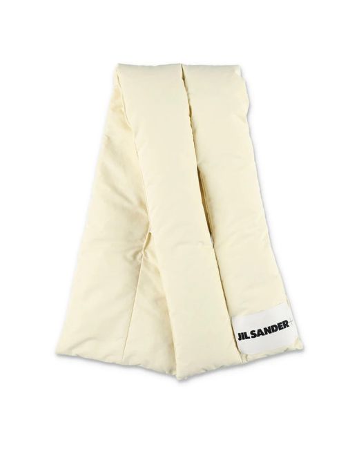 Jil Sander Natural Winter Scarves for men