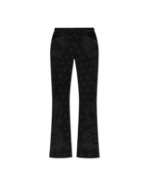 Balmain Black Bootcut jeans