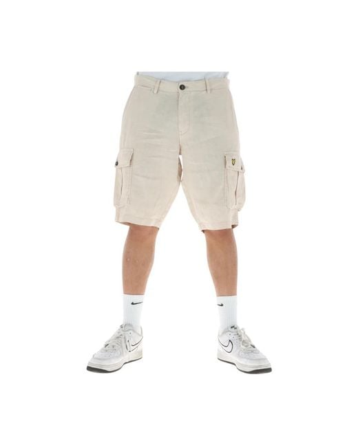 Lyle & Scott Natural Casual Shorts for men