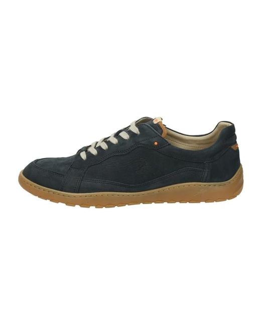 Fluchos Blue Laced Shoes for men