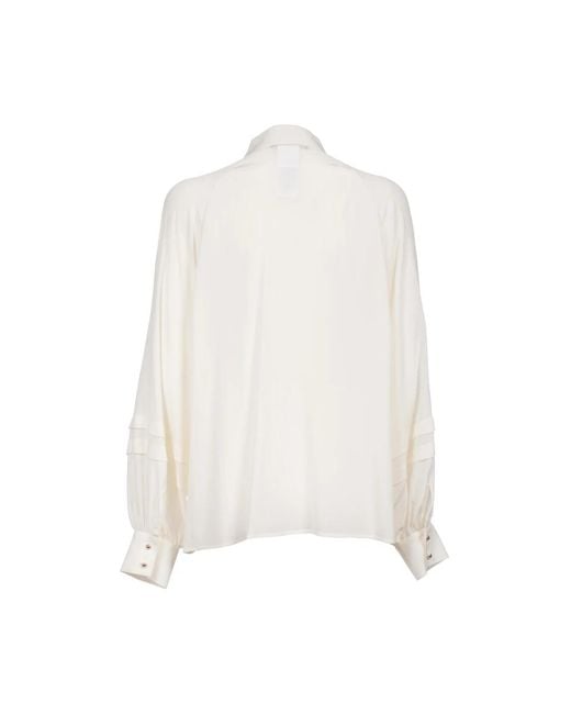 Max Mara White Blouses