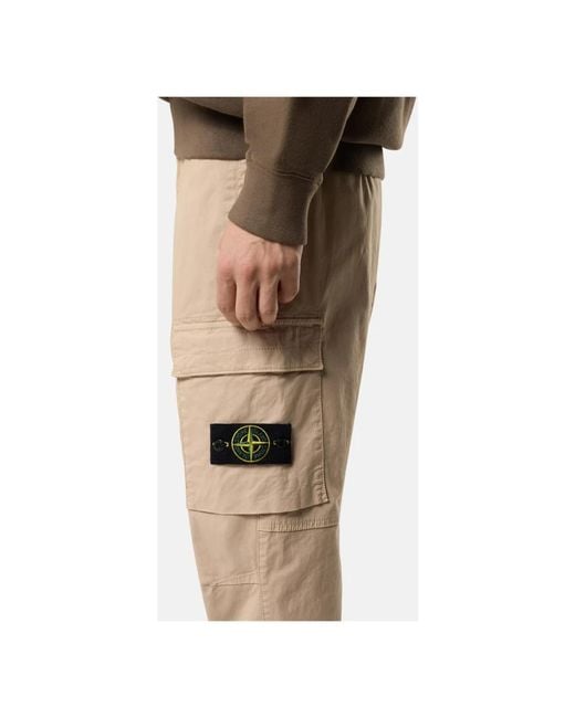 Stone Island Parkas in het Natural voor heren