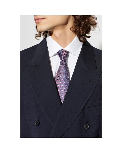 Etro Purple Ties for men