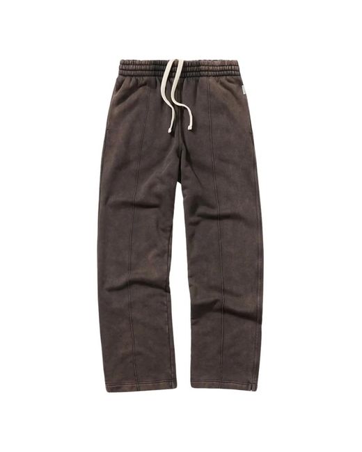 Represent Brown Straight Trousers for men