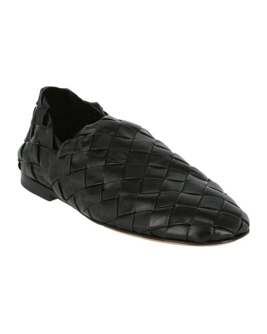 Bottega Veneta Black Loafers for men