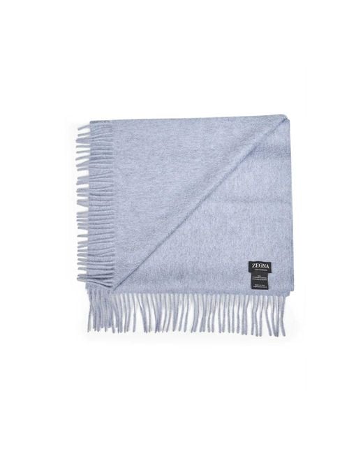 Winter Scarves di Zegna in Blue da Uomo