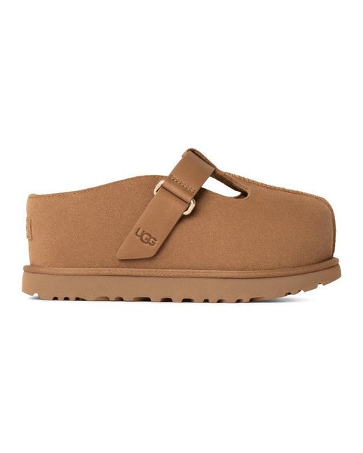 Clogs Ugg de color Brown