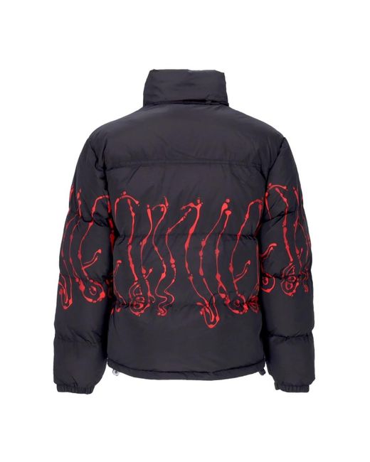Octopus Blue Winter Jackets for men