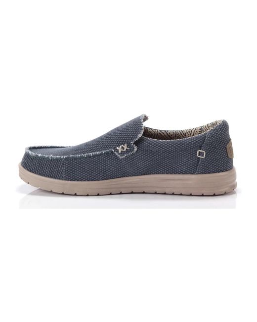 HeyDude Blue Loafers for men