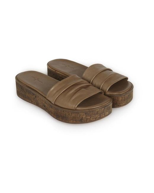 Cortana Brown Sliders