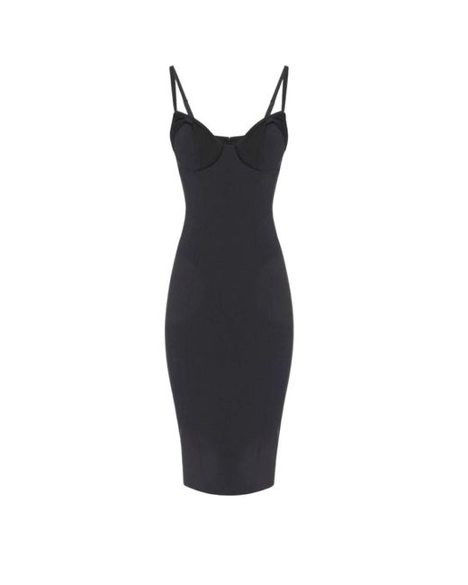 Elisabetta Franchi Blue Midi Dresses