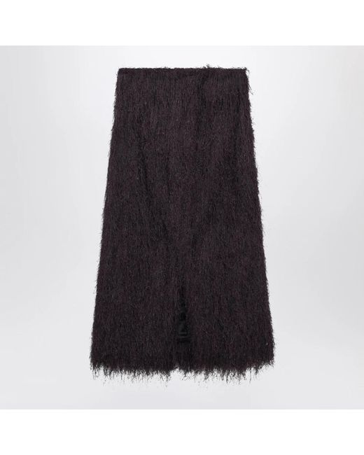 Dries Van Noten Black Maxi Skirts