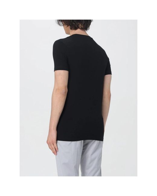 Dondup Classic T-Shirt in het Black voor heren