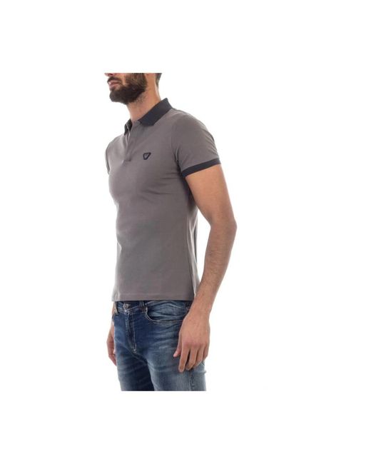 Armani Jeans Gray Polo Shirts for men