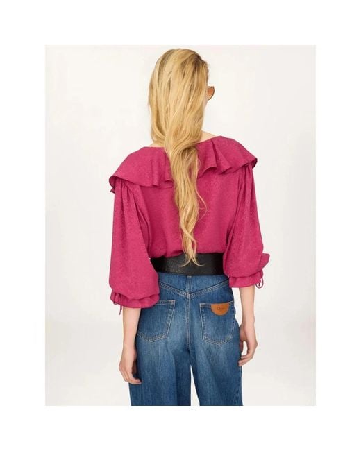Chloé Pink Blouses