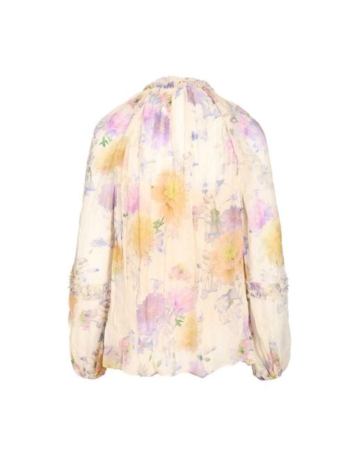 Zimmermann Natural Blouses