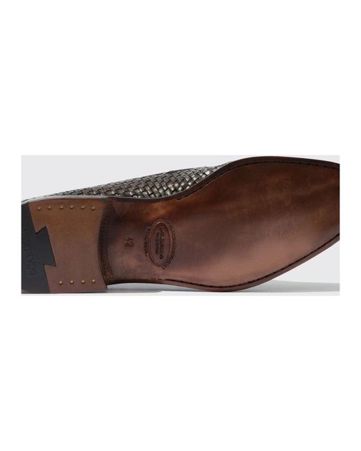 Scarosso Black Loafers for men