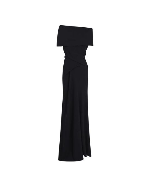 Cortana Black Maxi Dresses