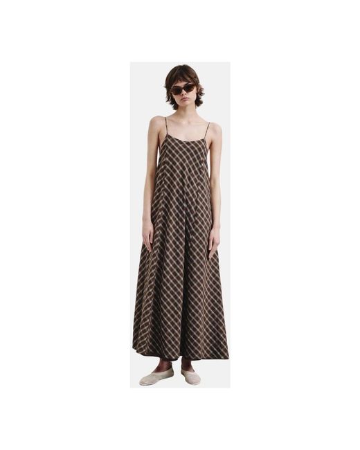 Pomandère Brown Maxi Dresses