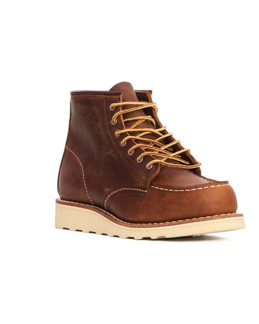 Lace-Up Boots di Red Wing in Brown da Uomo