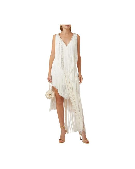 Elisabetta Franchi White Party Dresses