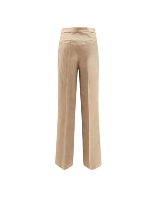 Pinko Natural Wide Trousers