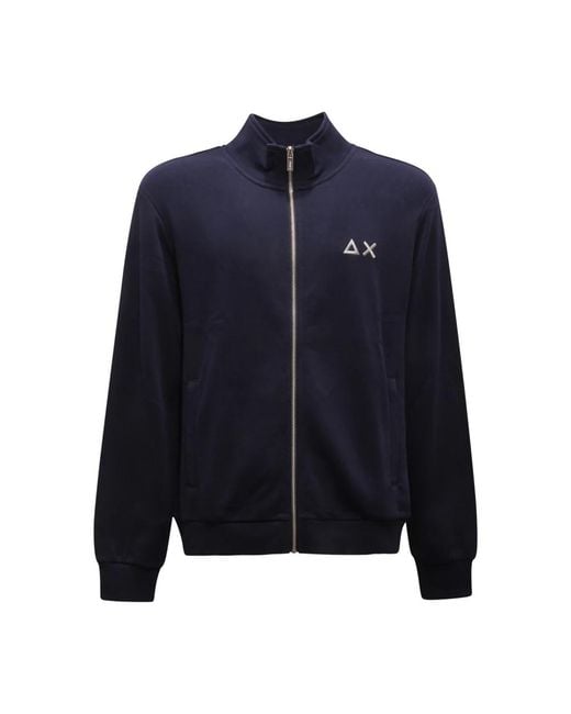 Sun 68 Blue Zip-Throughs for men