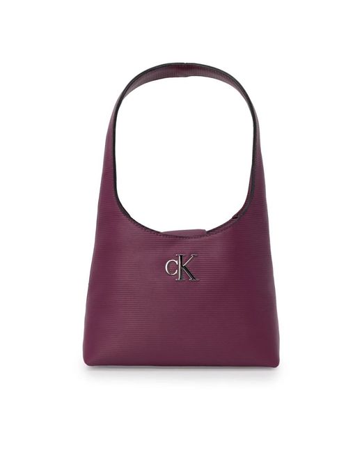 Calvin Klein Purple Shoulder Bags